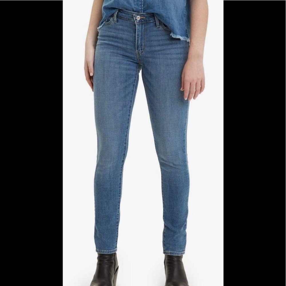 Levi's Womens 711 Skinny Jeans (37)